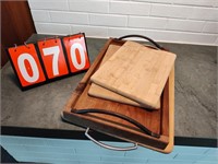 Wooden Platters and Cutting Boards