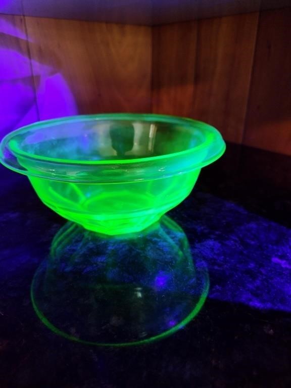 Uranium Glass bowl