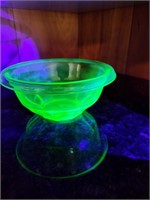 Uranium Glass bowl