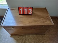 Solid Oak Hope Chest with Cedar Lining