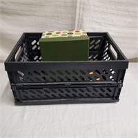 Collapsible Crate and Box with Lid