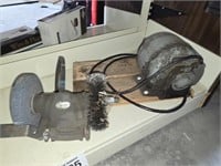 Electric motor w/ grinder - untested