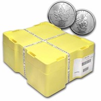 500 Canadian Silver Maple Leaf Coin Monster Box