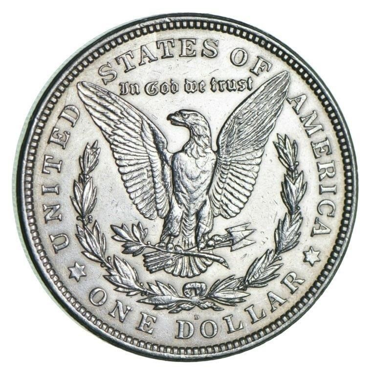 1921-D Morgan Silver Dollar $1.00 Bullion Coin
