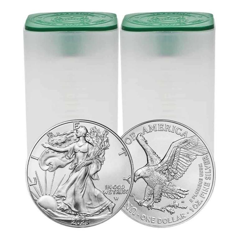 Lot of 40 Silver American Eagle 1 oz  Coin