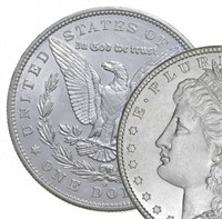 $1 1899-O Morgan US Silver Dollar Unc Coin