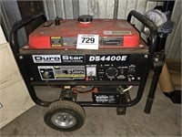 Generator w/ electric start- battery dead/untested