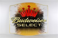 2004 Budweiser Select Tavern Bar Beer Sign