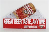 SHARPS Miller Beer Tavern Bar Sign 24"x15"