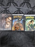 Movies - Twilight. Harry Potter Sorcerer's Stone
