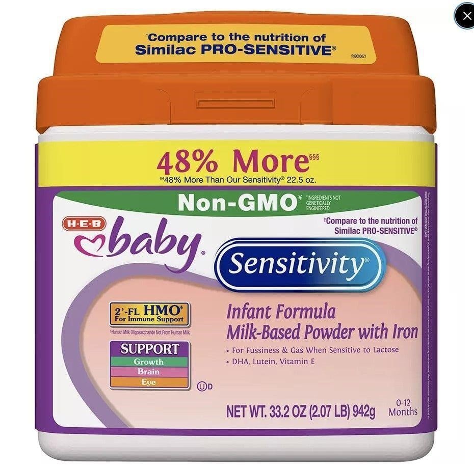 Powder Infant Formula - Lactose Sensitive, 33.2 oz