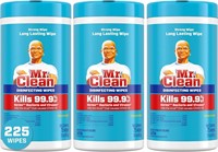 Mr. Clean Disinfecting Wipes 75 Count (Pack of 3)