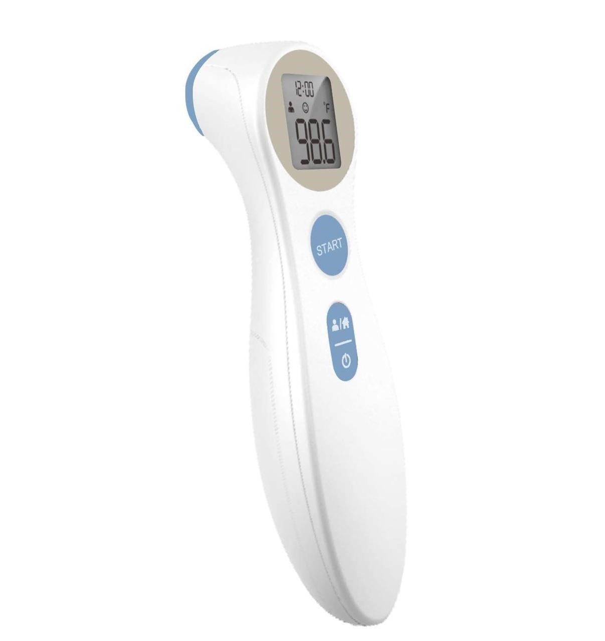 Digital Forehead Thermometer - Infrared - White