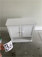 Small White Wall Cabinet