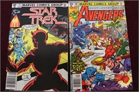 Star Trek # 15 1980 / Avengers # 182 1979