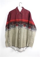 Vintage Wrangler Pearl Snap Western Shirt