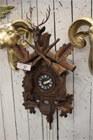 BLACK FOREST GERMAN WORKING COO-COO CLOCK