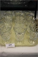 12 PC COLLECTION FOSTORIA GLASSES