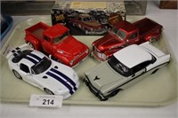 5PC COLLECTION DIE CAST CARS/TRUCKS