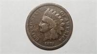 1873 Indian Head Cent Penny Rare