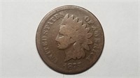 1875 Indian Head Cent Penny Rare