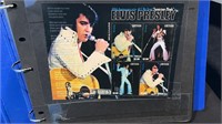 ELVIS PRESELY  - OVER 50 MINT STAMPS ON SHEETS