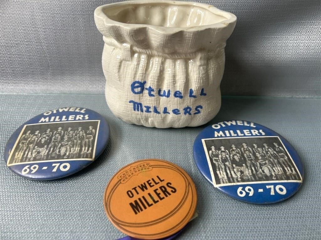 Otwell,Indiana Millers 1969-1970 basket