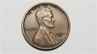 1925 S Lincoln Cent Wheat Penny High Grade