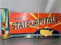 Vintage Game of State Capitals Parker Bros