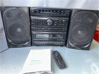 Vintage sound design cassette stereo