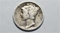 1917 S Mercury Dime High Grade Rare