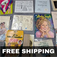 Assorted Dress Dolls, Color Books & more for Kids