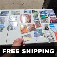 Qty 40 Assorted Postcards: ML King Jr, SAFARI etc
