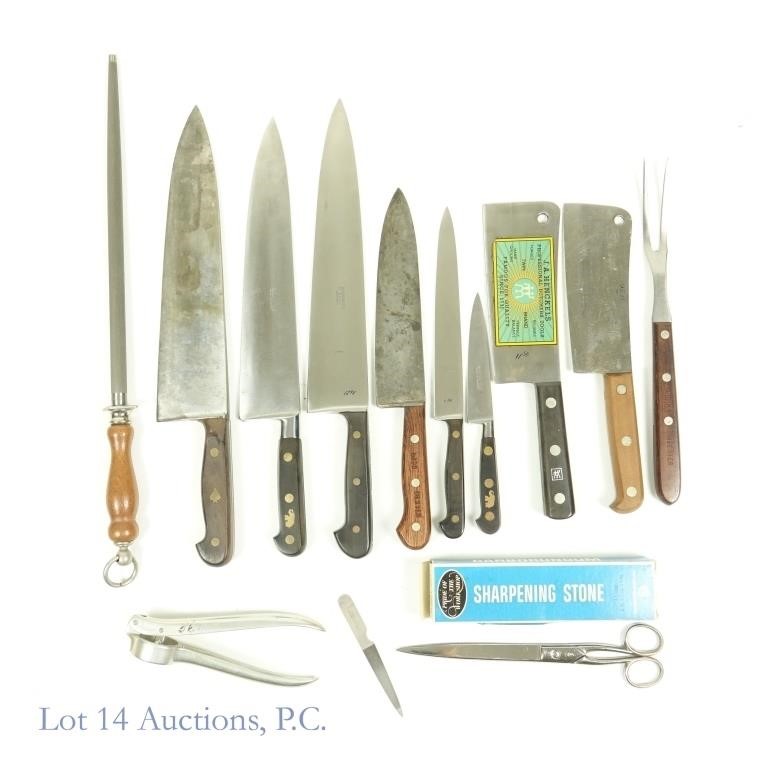 Herder, Hoffritz, Case, Sabatier Knives, Cleaver