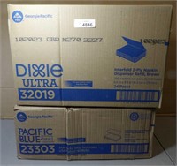 Dixie Ultra Brown Napkin Refill & Recycled Paper