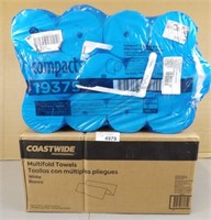Compact Toilet Paper & Coastwide Multifold Towels
