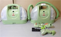 2x Bissell Little Green Spot Cleaners
