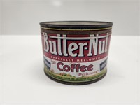 MID CENTURY BUTTER NUT COFFEE TIN