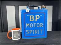 2 Gal BP Motor Spirit Tin
