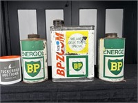 BP Product Tins