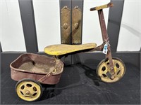 Vintage Trike With Carry Tray