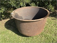 Domed Base Steel Cauldron