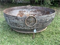 Rivetted Steel Fire Pit