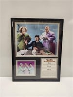 THE THREE STOOGES FRAMED MINICELL