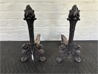 Cast Iron Fire Dogs