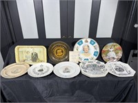 Ten Royalty Plates