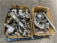 Lot - Glatt Stainless parts see photos for content