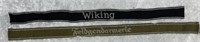 2 x Embroidered German WWII Style Cuff Titles