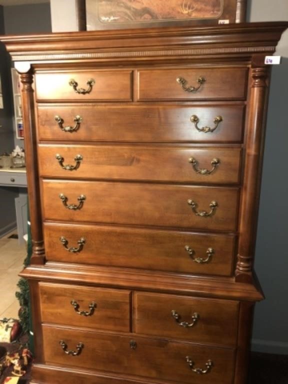 Tall Cherry Chest on Chest (See below)