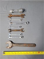 End Wrenches and Pasco #4554 Wrench